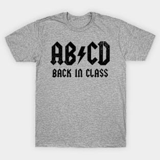 ABCD - Back In Class T-Shirt